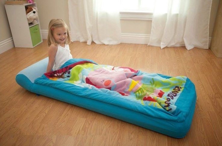 toddler air mattress with built in pump